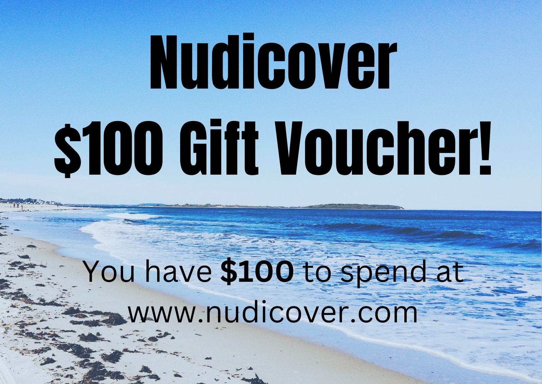 Nudicover $100 Gift Card